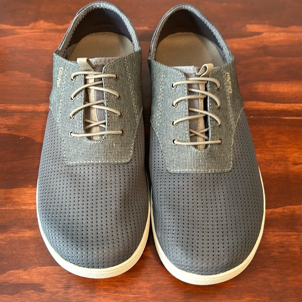 Men’s OluKai Nohea Moku Slip-On Boat Shoes, size 11.5